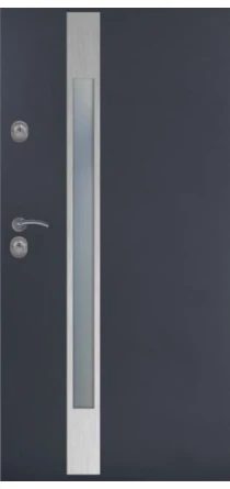 Drzwi Delta Special 68S z paskiem inox