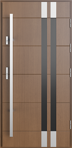 Drzwi Agmar Inox Buteo