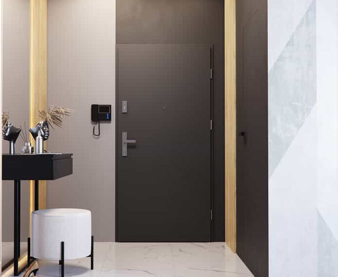 Drzwi wejściowe stalowe