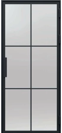 Drzwi Porta Loft Stalowe bezprzylgowe