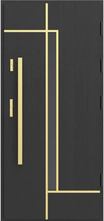 Drzwi Agmar Inox Kabuka