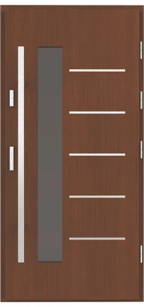 Drzwi Agmar Inox Platino