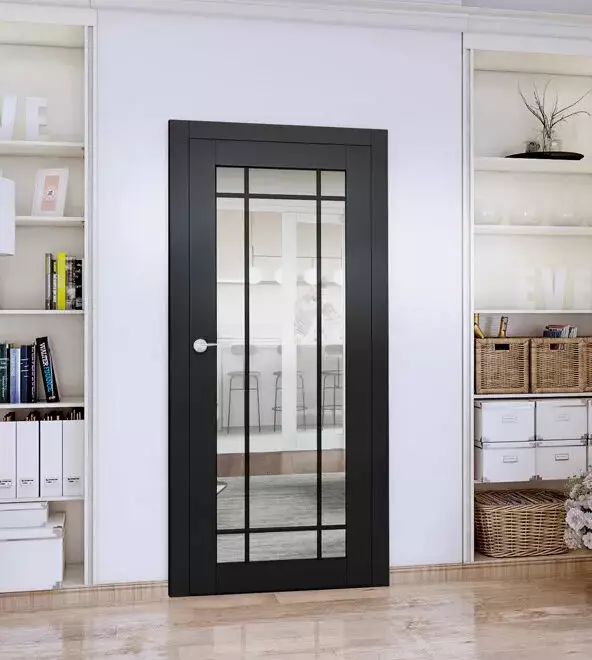Drzwi wewnętrzne szklane