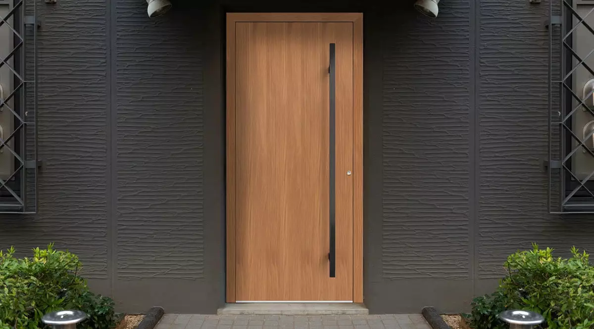 Drzwi zewnętrzne ocieplane
