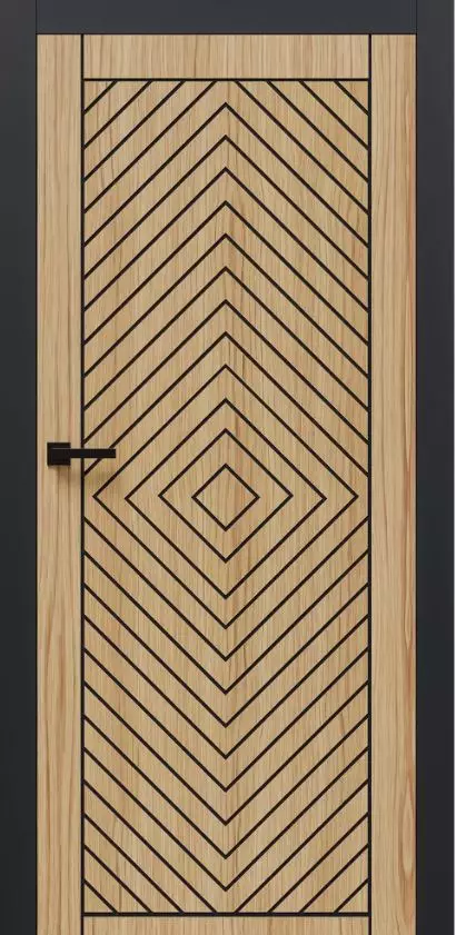 Drzwi CAL Op-art Iluzja