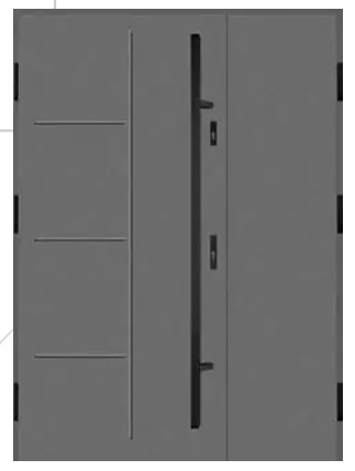 Drzwi MARTOM No glass DS A 00