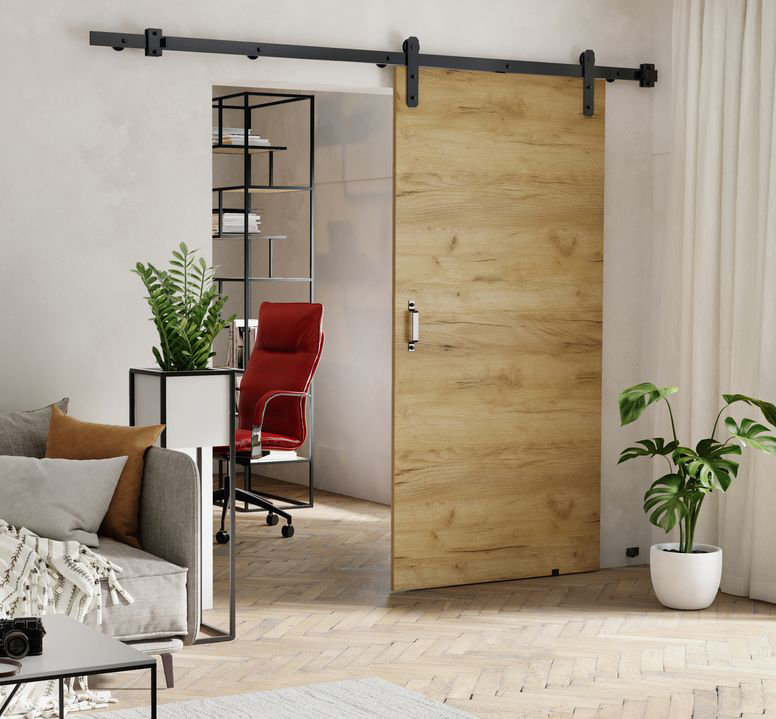 Drzwi przesuwne naścienne