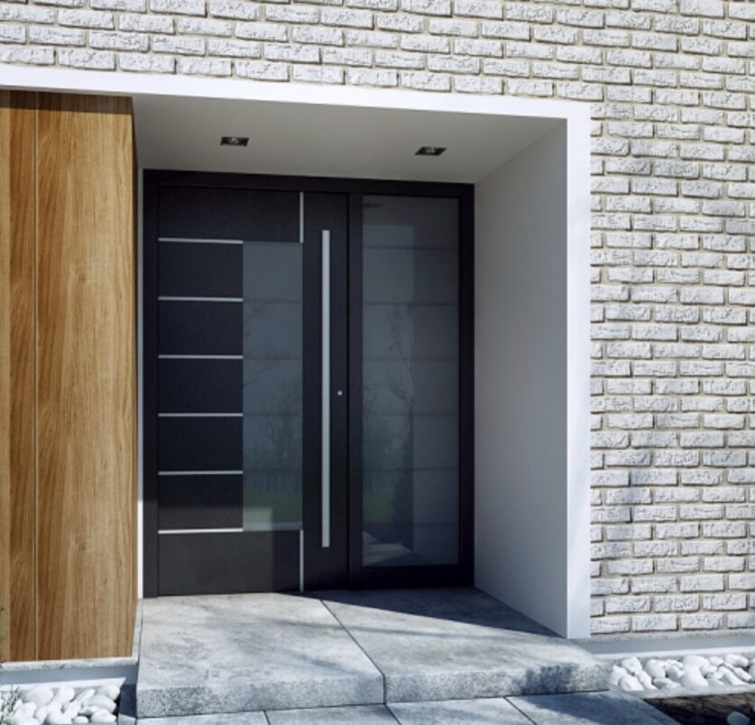 Drzwi zewnętrzne panelowe