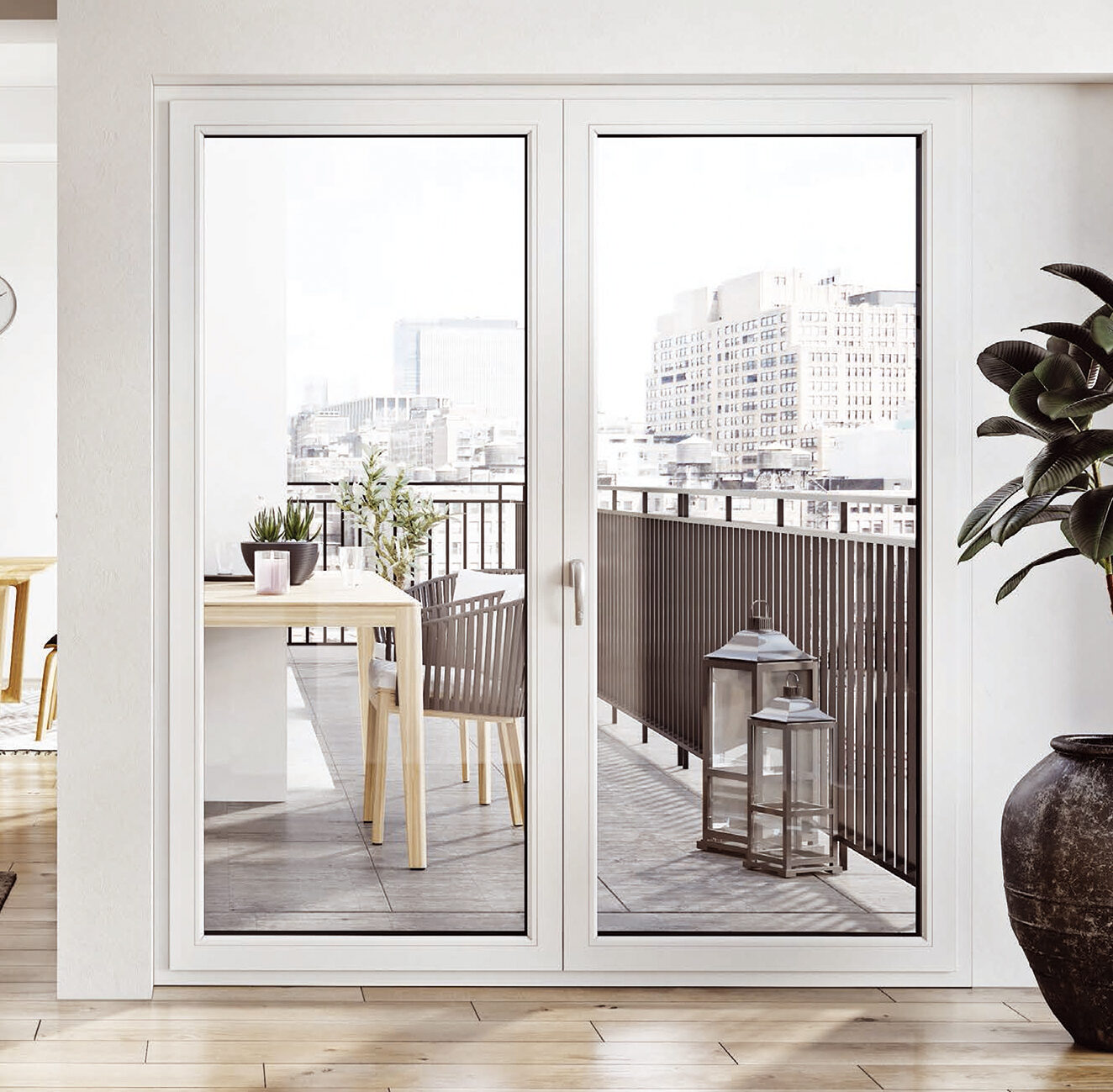 Drzwi wewnętrzne z PCV