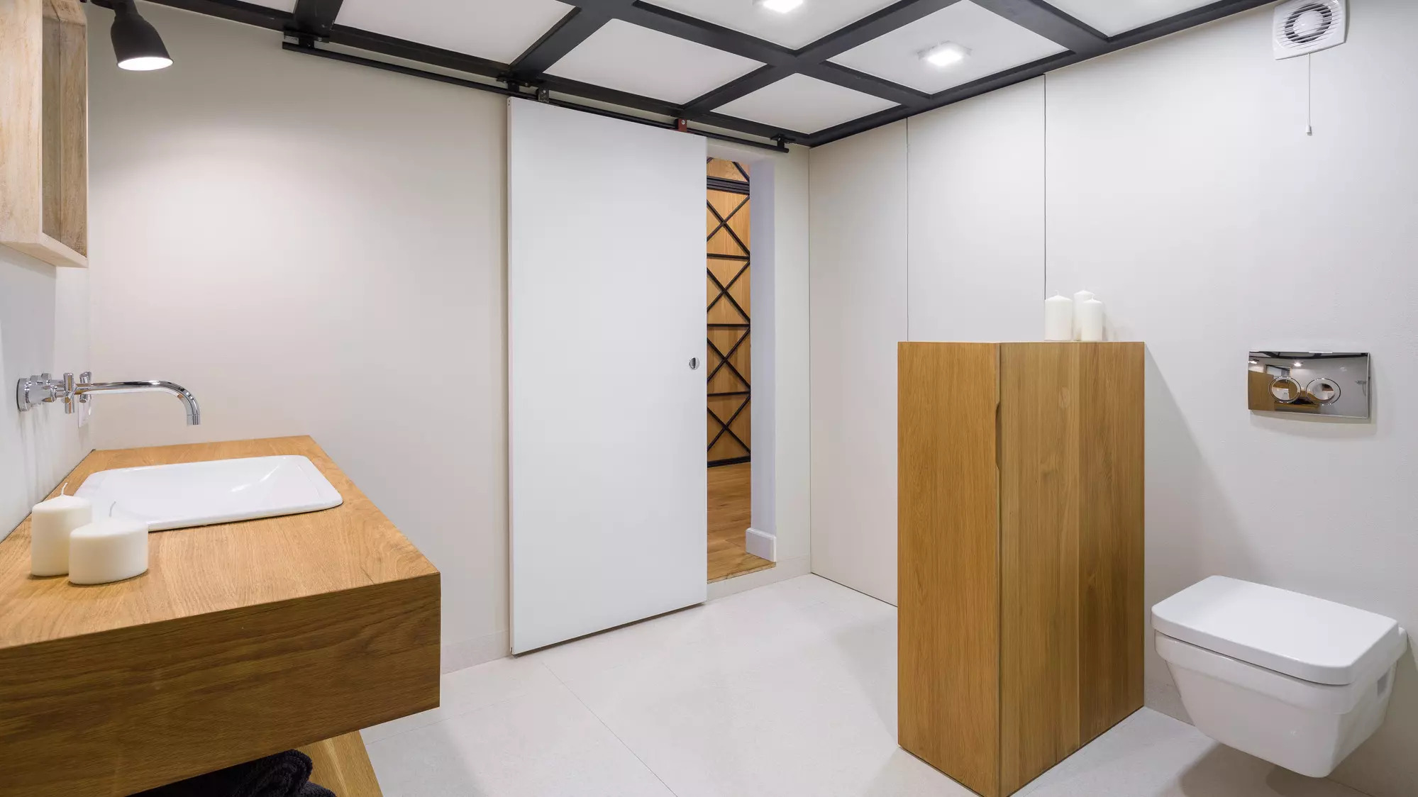 Drzwi przesuwne łazienkowe