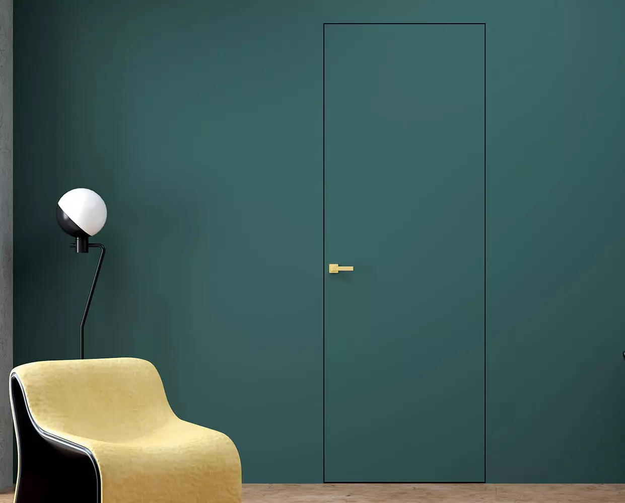 Drzwi wewnętrzne ukryte