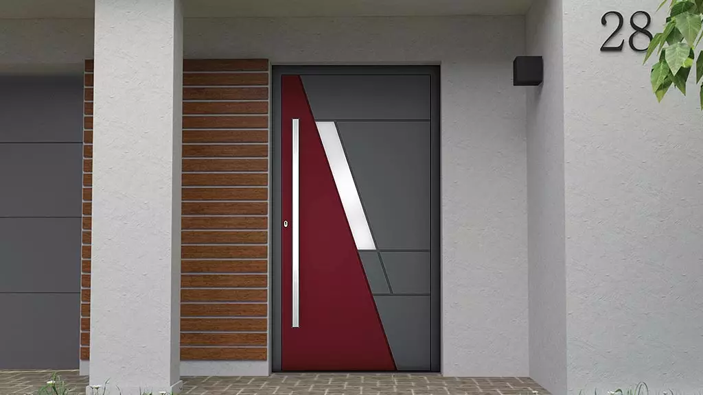 Drzwi zewnętrzne w nowoczesnym stylu