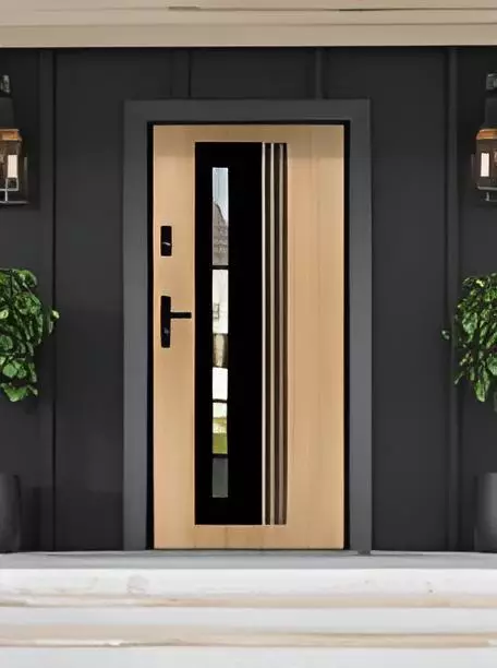 Drzwi zewnętrzne z ościeżnicą